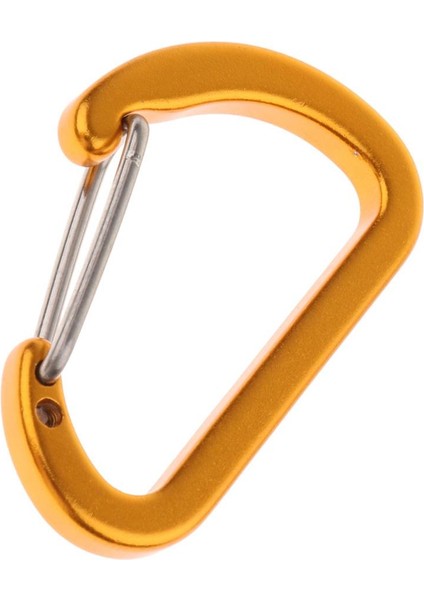 Mini Alüminyum Karabin Dış Mekan Anahtarı -Matte Sandblasted Gold (Yurt Dışından) indirimleri