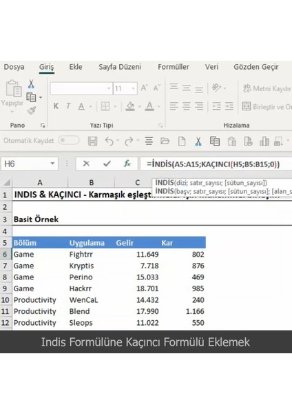 Microsoft Excel Video Ders Eğitim Seti