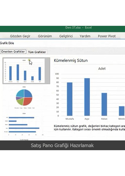 Microsoft Excel Video Ders Eğitim Seti