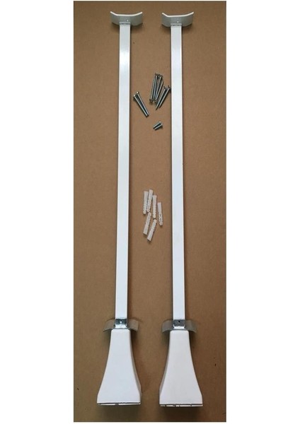 Panel Radyatör Ayağı / Yer Konsolu 60 cm Yere Sabitleme Beyaz 1 Çift (2 Adet) fiyatları