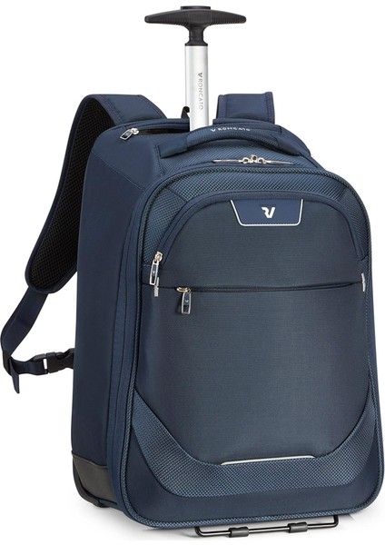 Laptop Çantası 41621623-23 Roncato Joy Medıum Cabın Backpack Trolley (42 L) Dark Blue