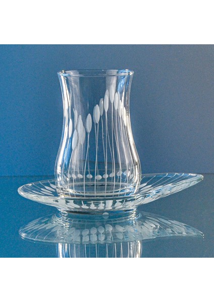 Nevasia 6 Kişilik 12 Parça Çay Seti 170CC Vega Desenli fiyatları