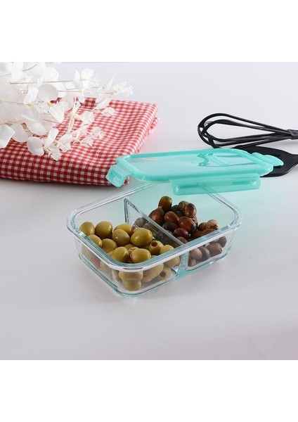 Sarp Home Paşabahçe 530286 Bölmeli Saklama Kabı Yeşil Kapaklı fiyatları