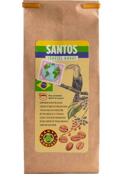 Santos Yöresel Filtre Kahve 200 gr French Press