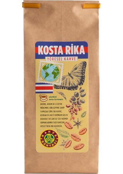 Kosta Rika Yöresel Filtre Kahve 200 gr French Press
