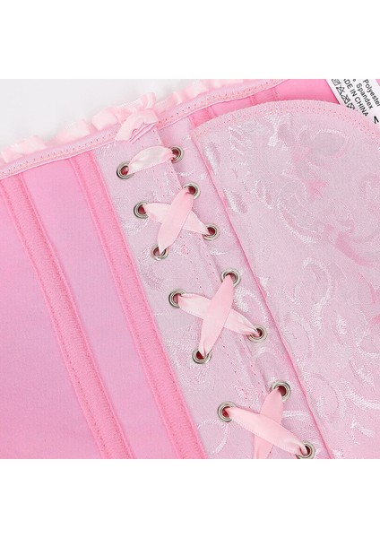 Korse Kadın Bağcıklı Korse Gelin Gotik Victorian Vintage Korse Büstiyer Üstler (Yurt Dışından) modelleri