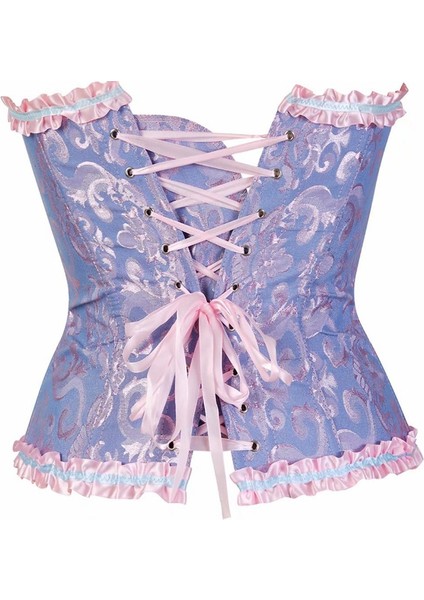 Korse Kadın Bağcıklı Korse Gelin Gotik Victorian Vintage Korse Büstiyer Üstler (Yurt Dışından) fiyatları