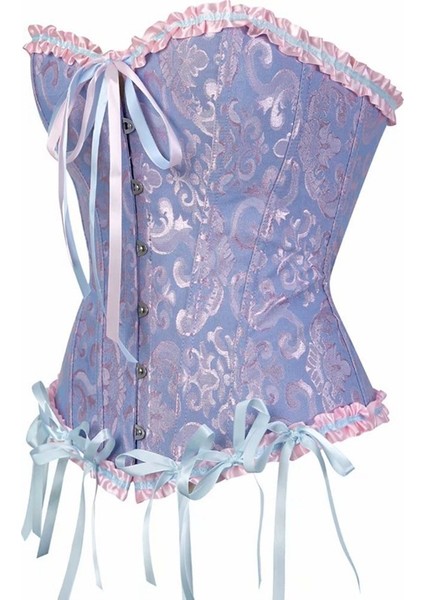 Korse Kadın Bağcıklı Korse Gelin Gotik Victorian Vintage Korse Büstiyer Üstler (Yurt Dışından) modelleri