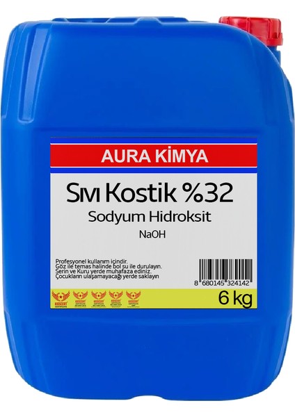 Sıvı Kostik %32 6 kg