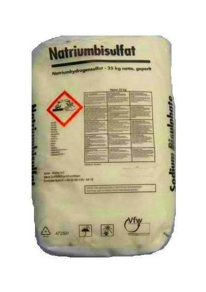 Toz Ph Düsürücü (Sodyum Bisülfat) 25 kg