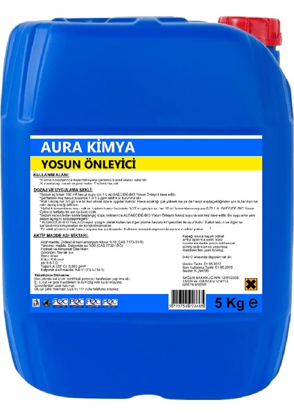 Yosun Önleyici 5 kg