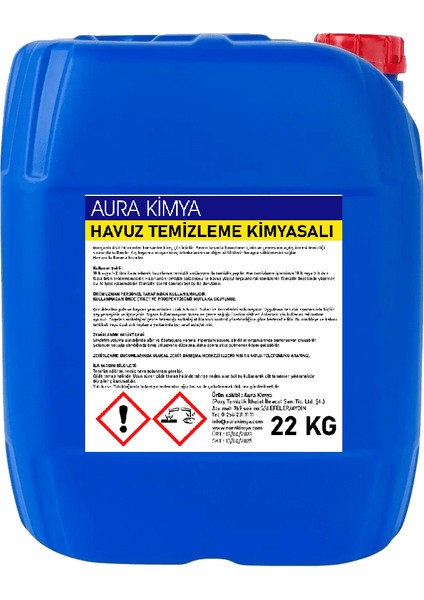 Havuz Kireç Temizleyici 22 kg