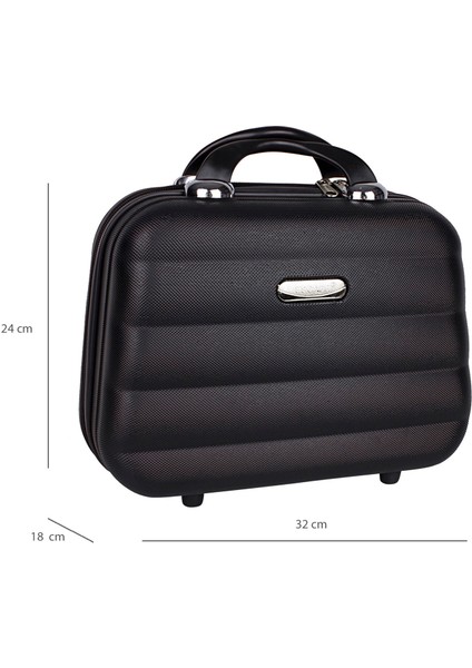 Escape Makyaj Çantası Kadın Makyaj El Valizi Abs Şifreli Kırılmaz Seyahat Çantası Makyaj El Valiz modelleri