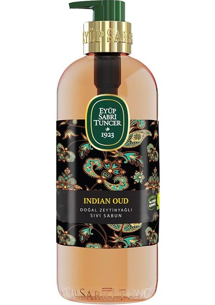 Indian Oud Doğal Zeytinyağlı Sıvı Sabun 500 ml