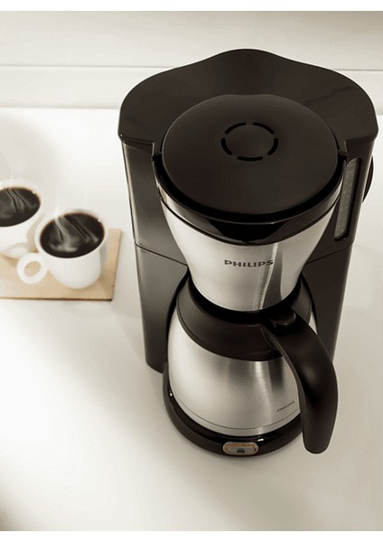 Phılıps HD7546/20 Cafe Gaia Filtre Kahve Makinesi - Gri