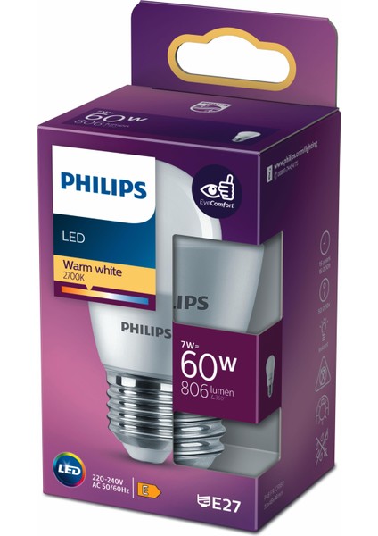 LED AMPUL 60W E27 KALIN DUYLU SARI IŞIK