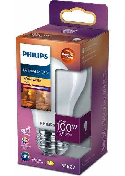 FILAMENT 100W DIMLENEBİLİR AMPUL SARI IŞIK