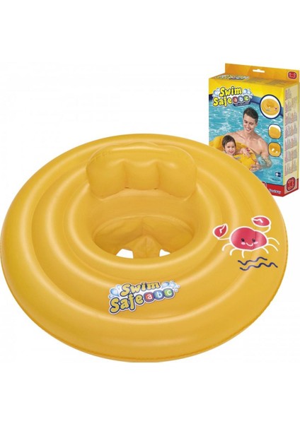 Swim Safe Abc 69CM Wondersplash Round Baby Boat [bebe Flatörü]