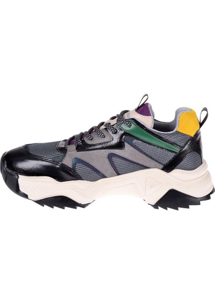 Kadın Spor Ayakkabı Sneaker SMS-65142 Siyah Mor modelleri