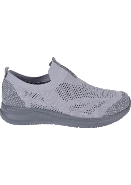 Comfort Triko Kadın Spor Ayakkabı Sneaker For-Lena Gri