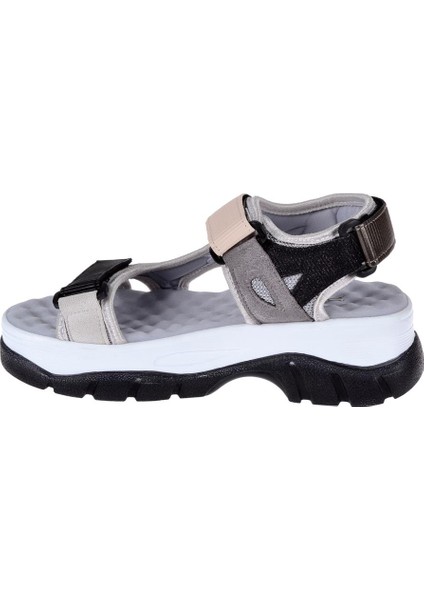 Cırtlı Comfort Kadın Sandalet SMS-4740 Multi