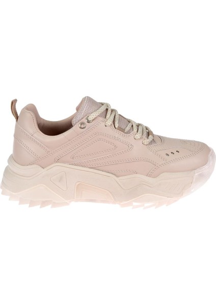 Kadın Spor Ayakkabı Sneaker SMS-65118 Bej