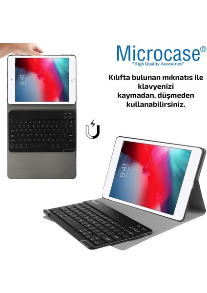 iPad Pro 11 2021 Bluetooth Klavyeli Standlı Kılıf - Bkk1
