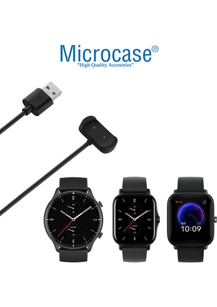 Amazfit Gts2 - Gtr 2e - Gtr2 - Gts 2e - Gts2 Mini Manyetik Şarj Kablosu 1m - AL3428 modelleri