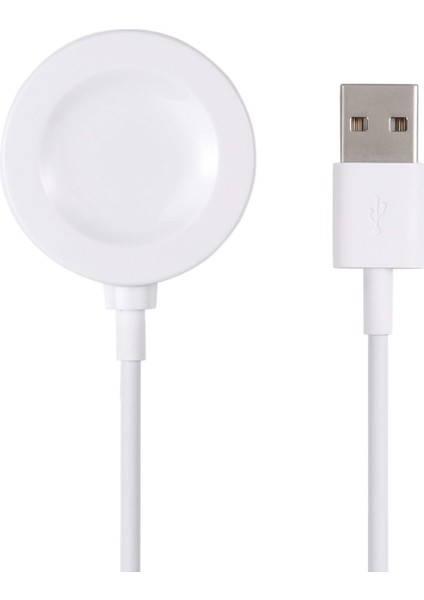 Huawei Watch 3-3 Pro - Gt2 Pro - Gt2 Pro Ecg Için USB Manyetik Şarj Cihazı Beyaz - AL3433