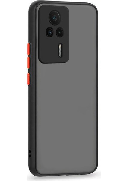 Xiaomi Redmi K60E London Serisi Darbeye Dayanıklı Kılıf - Siyah AL3415