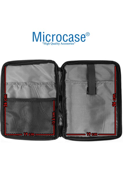 Tcl Tab 10/10S/10L Tablet Için Omuz Askılı ve El Tutacaklı Universal Sleeve Taşıma Çantası -AL3068