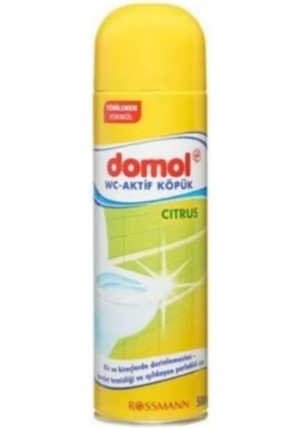 Domol Wc Temizleme Köpüğü Limon 500 ml