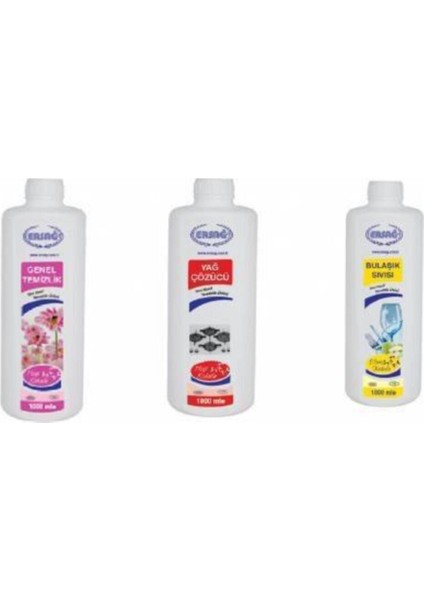 Genel Temizlik + Yağ Çözücü + Bulaşık Sıvısı 100MLX3