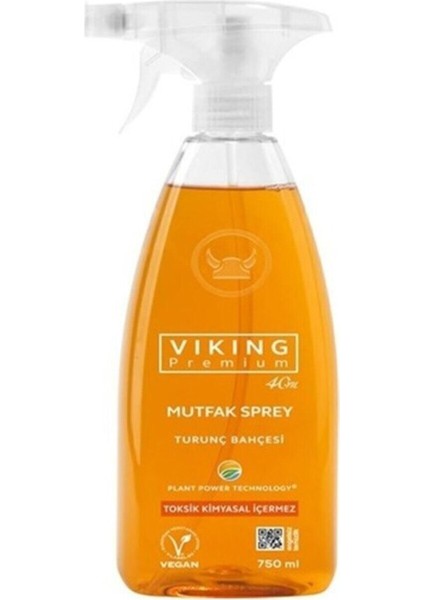 Mutfak Spreyi Turunç Bahçesi 750 ml x 4 Ade