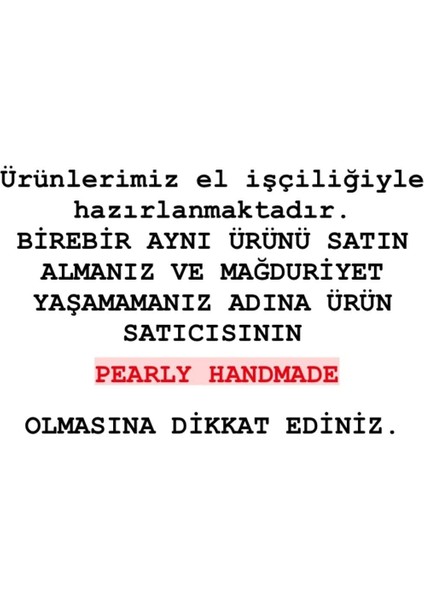 Pearly Handmade (H)Inci Gold Firkete Set Iri Inci-Mini Inci 12 Adet Saç Aksesuarı Topuz Tokası