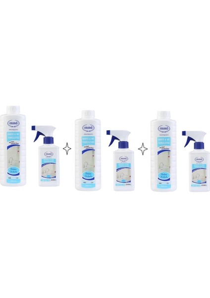 Bahar Kokulu Banyo Wc Temizleyici 3 Adet X 1000 Ml.