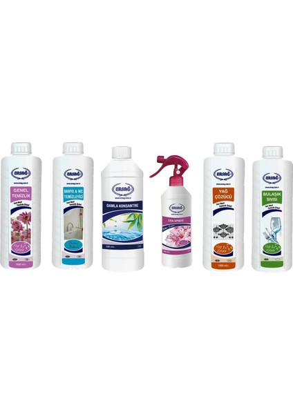 Temizlik Seti 6'lı