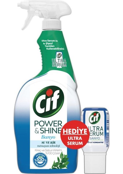 Power & Shine Banyo Sprey 750ML + Banyo Serum 70ML