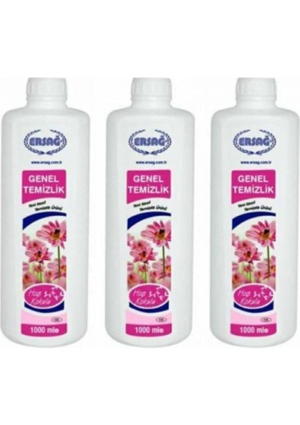 3 Adet Genel Temizlik 3000ml