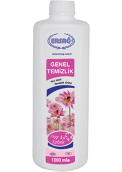 Genel Temizlik * 2 Adet + Bahar Kokulu Banyo & Wc Temizleyici * 2 Adet 1000 ml modelleri