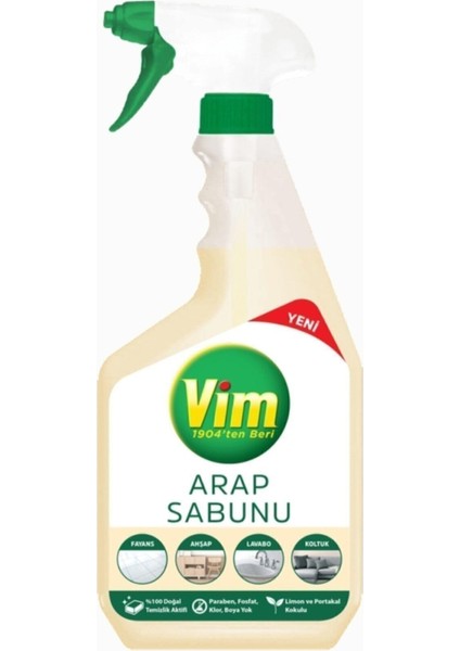 Vım Arap Sabunu Sprey Yüzey Temizleyici 750 ml