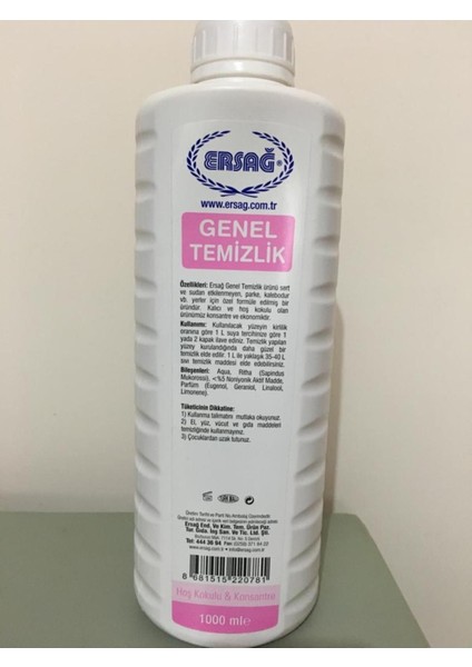 Genel Temizlik 1000 ml Ckr Store