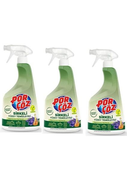Sirkeli Yüzey Temizleyici X3 Adet