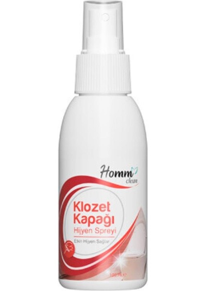 Homm Clean klozet Kapağı Hijyen Spreyi 100 ml