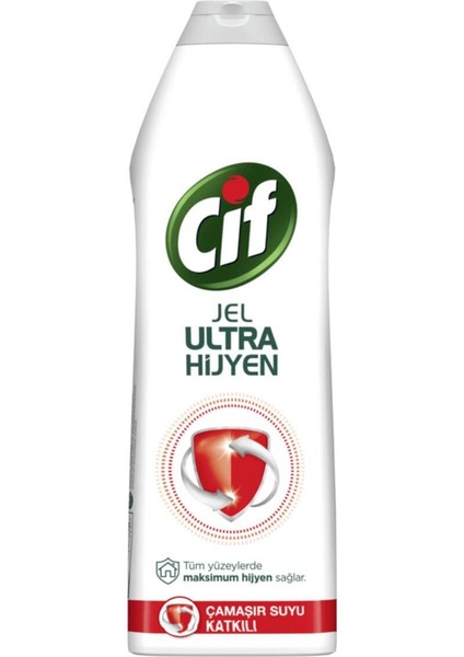 Ultra Hijyen Jel Temizleyici Çamaşır Suyu Katkılı 750 ml fiyatları