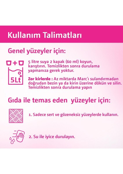 Yüzey Temizleyici Floral 2X900 ml fırsatları