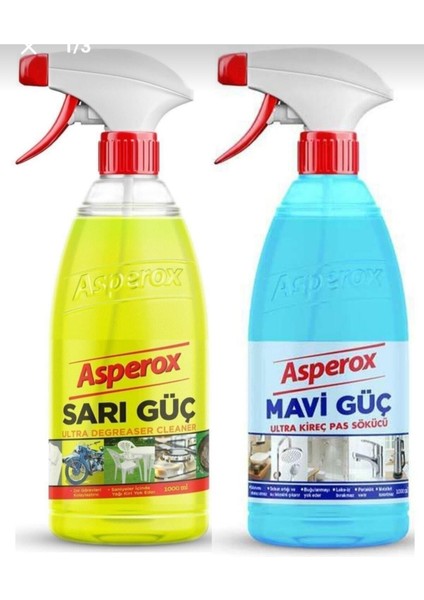 Siyahinci Gümüş Asperox Sarı Güç ve Mavi Güç Ikili Paket