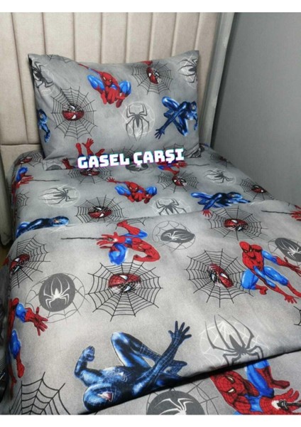 Örümcek Adam Nevresim Takımı (Lastikli Çarşaf) Spiderma fiyatları