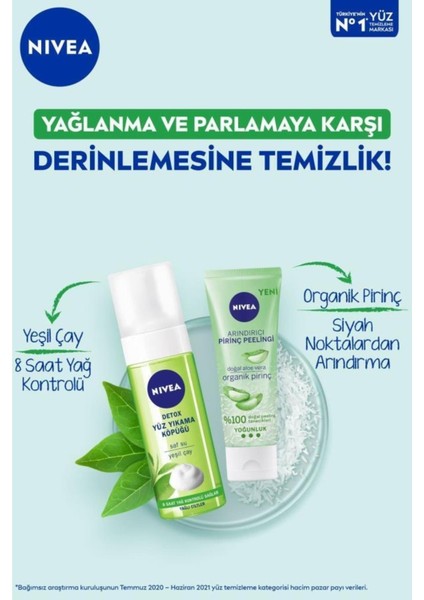 Detox Yüz Yıkama Köpüğü Yağlı Ciltler 2X150ML ve Forever Yüz Temizleme Cihazı fırsatları