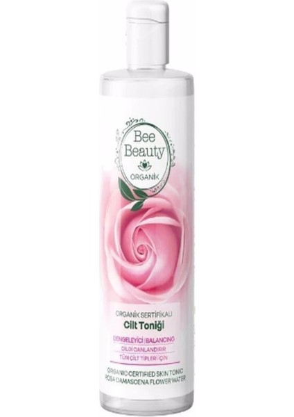 Bee Beauty Organik Sertifikalı Gül Cilt Toniği 200 ml Canlandırıcı